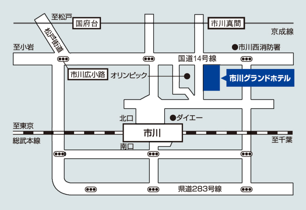 市川グランドホテルmap